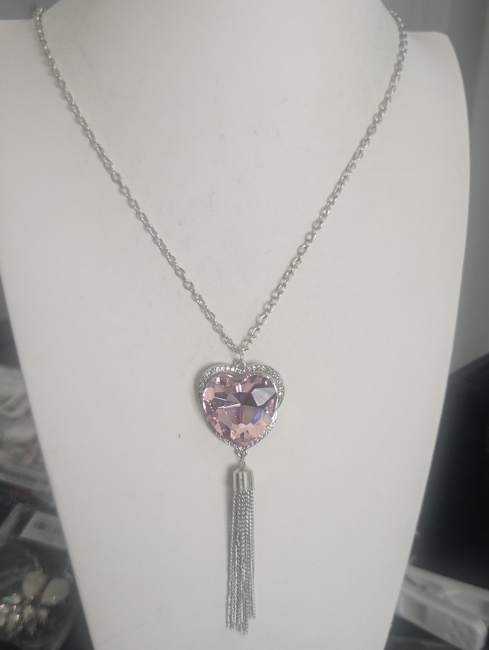 Paparazzi Finding My Forever Pink Necklace NWT